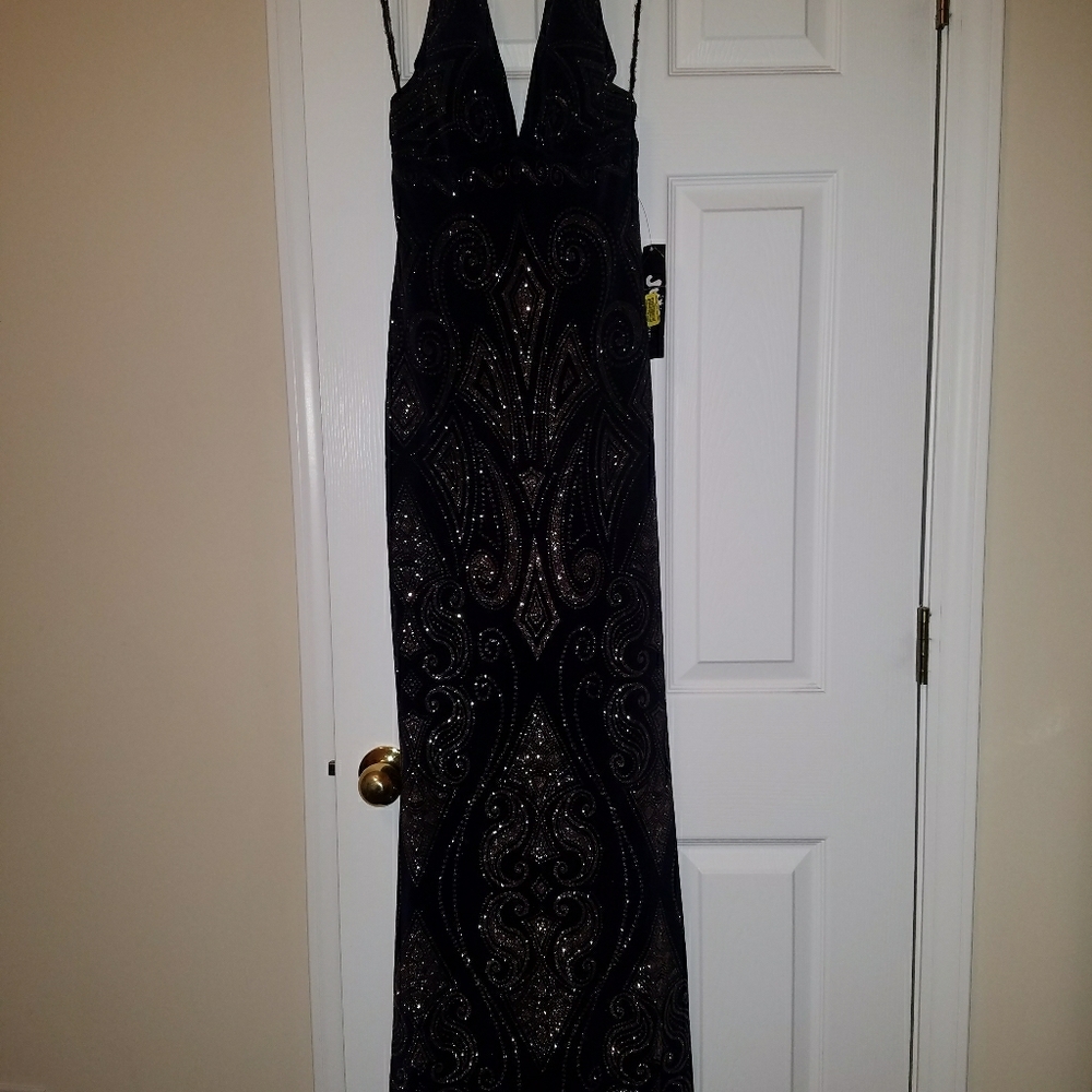 Formal Mardi gras gown